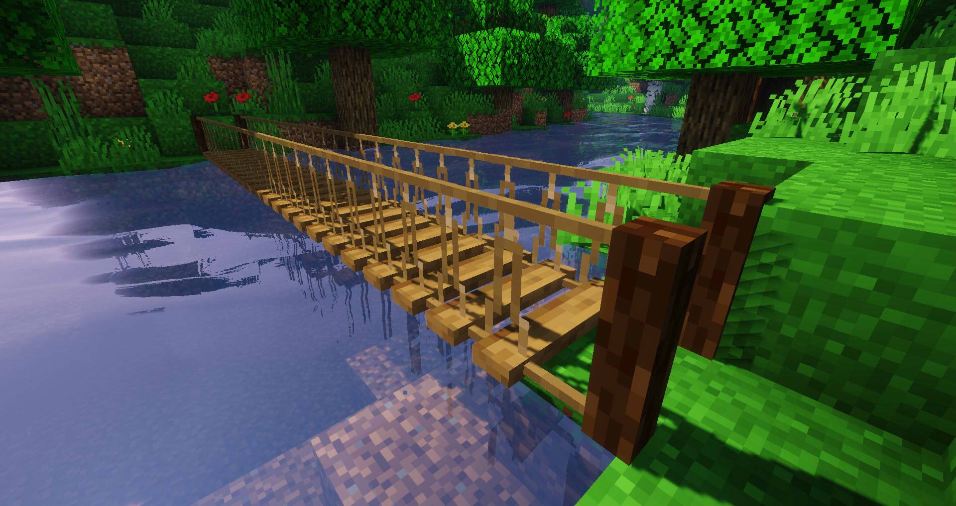 Macaws Bridges Mod 1 16 5 1 15 2 A Lot Types Of Bridges Minecraft