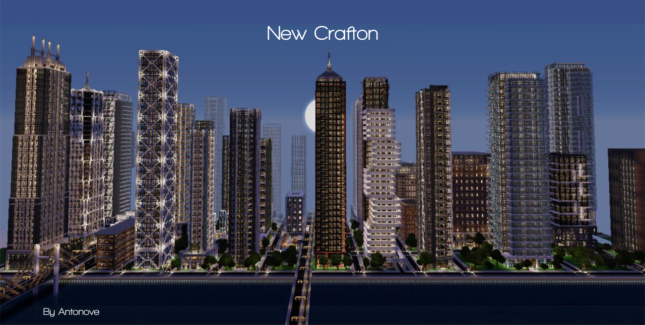 Minecraft-ville-moderne-New-Crafton