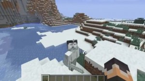 minecraft-mod-mob-avenutre-more-herobrine snow