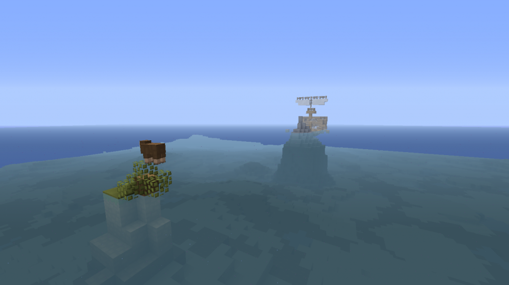 Minecraft-map-survival-castaway-arbre