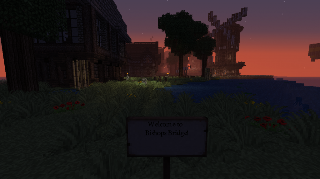 minecraft-map-village-médiéval-spawn