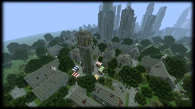 minecraft-map-ville-detruit-huge-abandoned-city