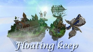 minecraft-map-ville-flotante-floating-keep
