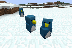 minecraft-mod-mob-animals+-Penguins