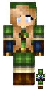 9.Minecraft skin link version fille