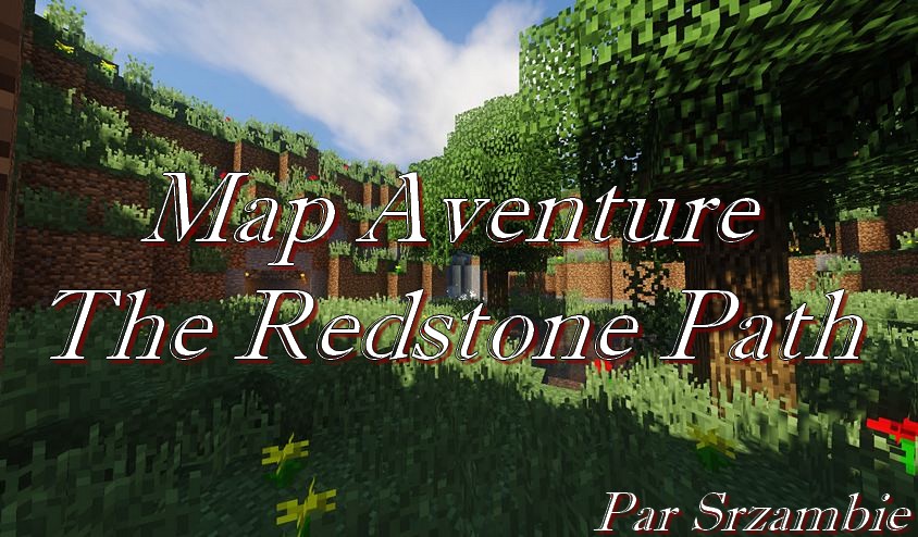 the redstone path map aventure