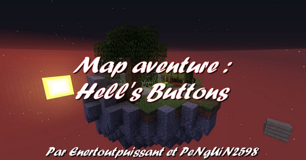 Minecraft map aventure Hell's Buttons