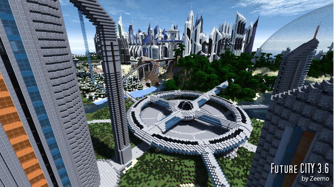 Future City Map Minecraft 1 7 10 Apartmentraf