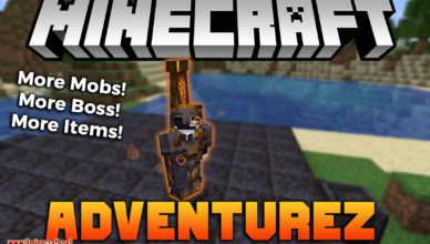 adventurez mod 1 17 1 1 16 5 more mobs bosses items