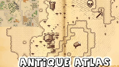 antique atlas mod 1 17 1 1 16 5 interactive map