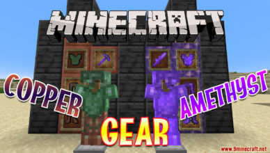 copper and amethyst gear 1 17 new armors for minecraft