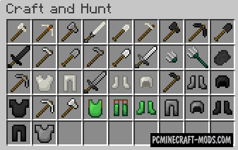 Craft and Hunt - Farming Mod For Minecraft 1.16.5, 1.15.2