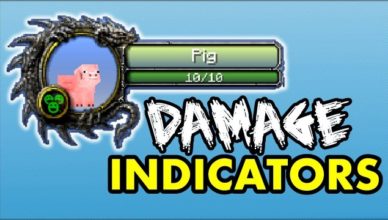 damage indicators mod for minecraft 1 16 5 1 16 4 1 15 2 1 14 4