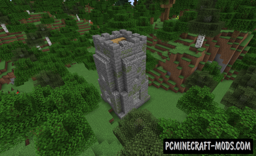 Dungeon Crawl - New Biome Mod For Minecraft 1.17.1, 1.16.5