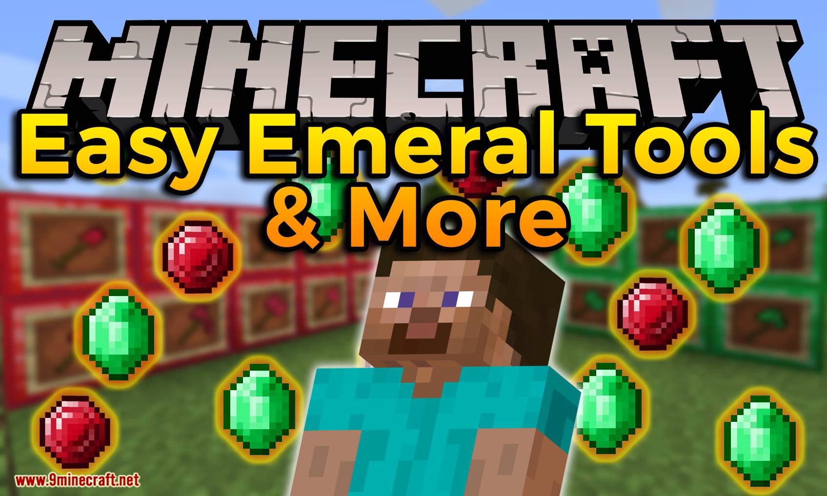 Easy Emerald Tools More Mod 1 17 1 1 16 5 Awesome Tools Minecraft