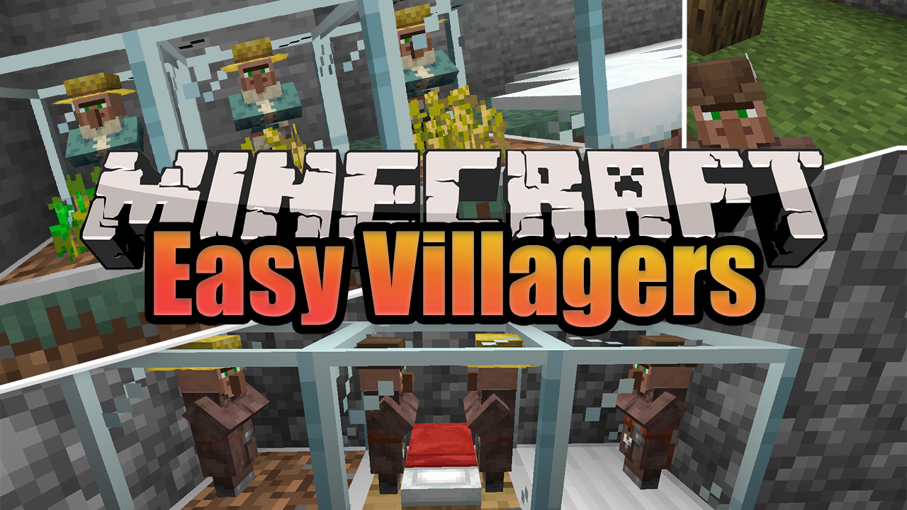 Easy Villagers Mod 1 17 1 1 16 5 Store Your Villagers In A Glass Box Minecraft