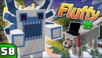 frigiel fluffy la famille yeti minecraft s7 ep 58