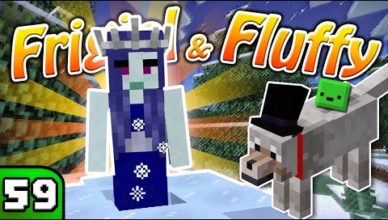 frigiel fluffy la reine des neiges minecraft s7 ep 59