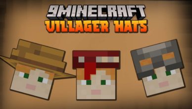 goosiks villager hats mod 1 17 1 headgear