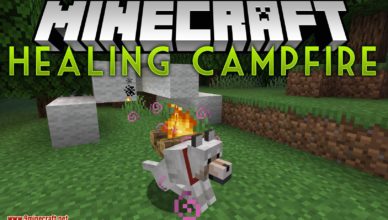 healing campfire mod 1 17 1 1 16 5 heal players and passive mobs