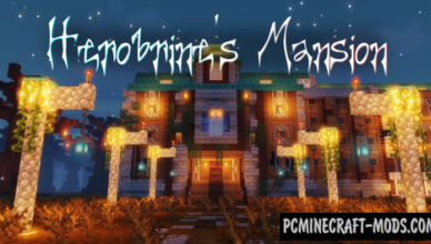 herobrines mansion map for minecraft