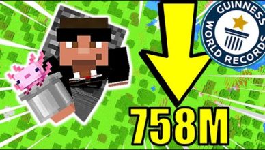 jai battu le record du monde le plus legendaire de minecraft mlg