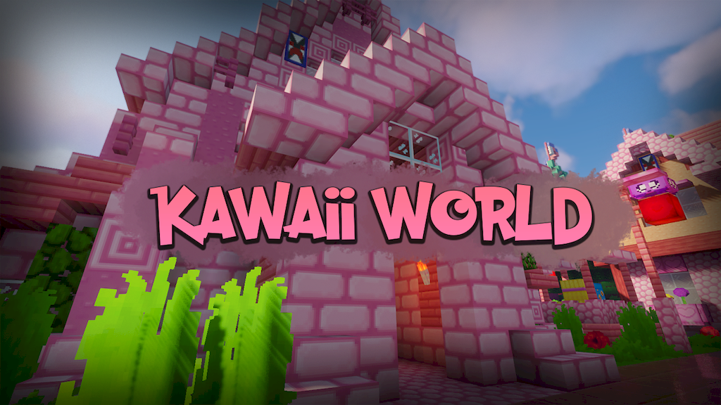 Kawaii World Resource Pack 1.18 / 1.17