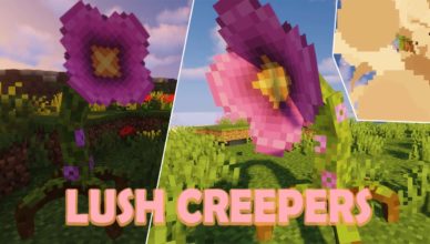 lush creepers resource pack 1 16 5 1 15 2