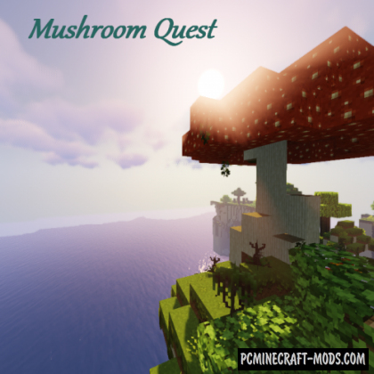 Mushroom Quest - Dimension Mod 1.16.5, 1.15.2, 1.14.4, 1.12.2