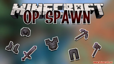 op spawn data pack 1 16 5 starting the game with netherite