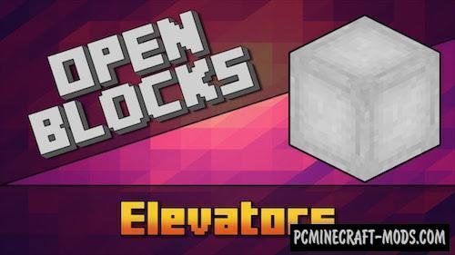 OpenBlocks Elevator - Mech Mod 1.17.1, 1.16.5, 1.12.2