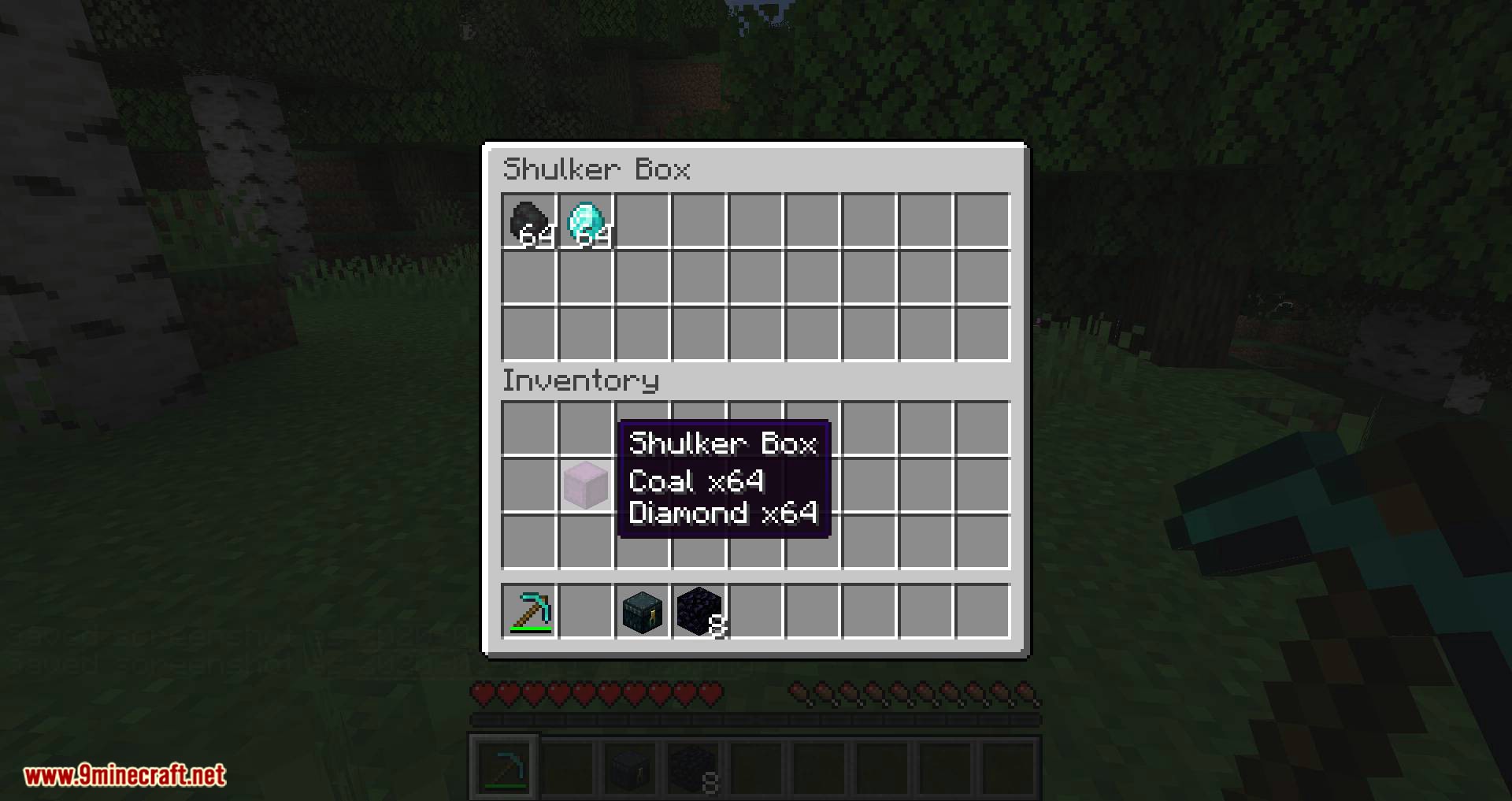 Quick Shulker mod for minecraft 09