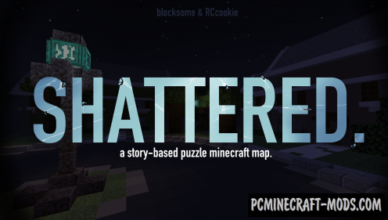 shattered adventure map for minecraft