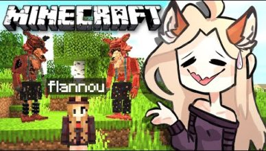 survie animatronics vs flannou special foxy ep 12 minecraft fnaf fr