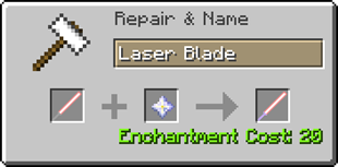 ToLaserBlade Mod Crafting Recipes 6