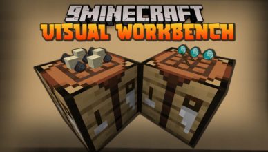 visual workbench mod 1 16 5 3d crafting table