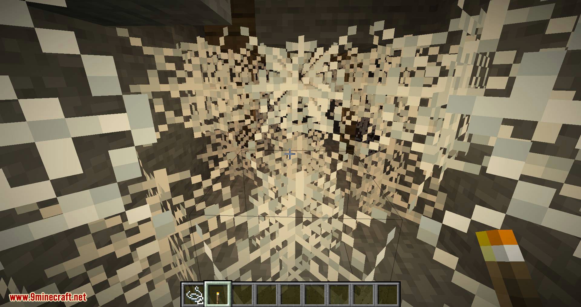 Weaker Spiderwebs mod for minecraft 02