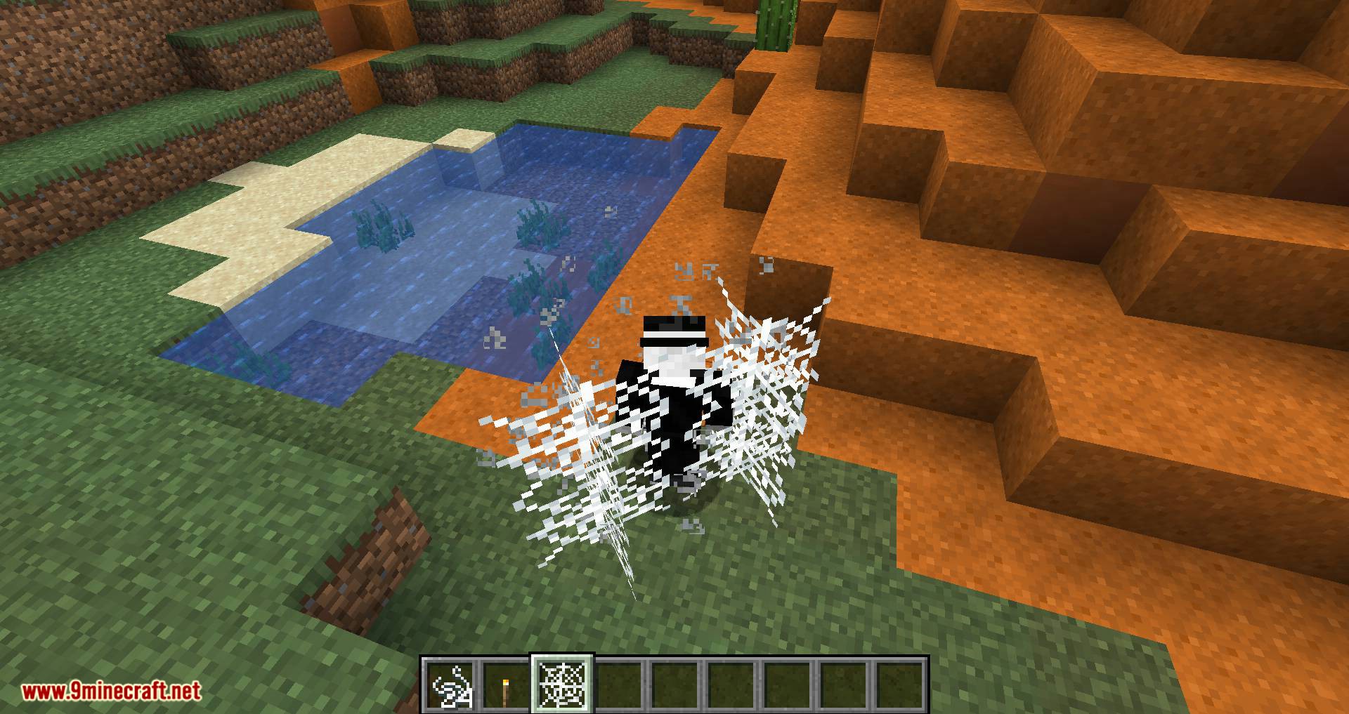 Weaker Spiderwebs mod for minecraft 09