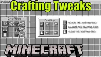 all the basic information about crafting tweaks mod 1 16 5 1 15 2 you should know