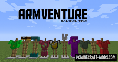 Armventure - New Armor Mod For Minecraft 1.17.1, 1.16.5, 1.16.4