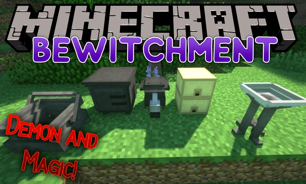 Bewitchment mod for minecraft logo