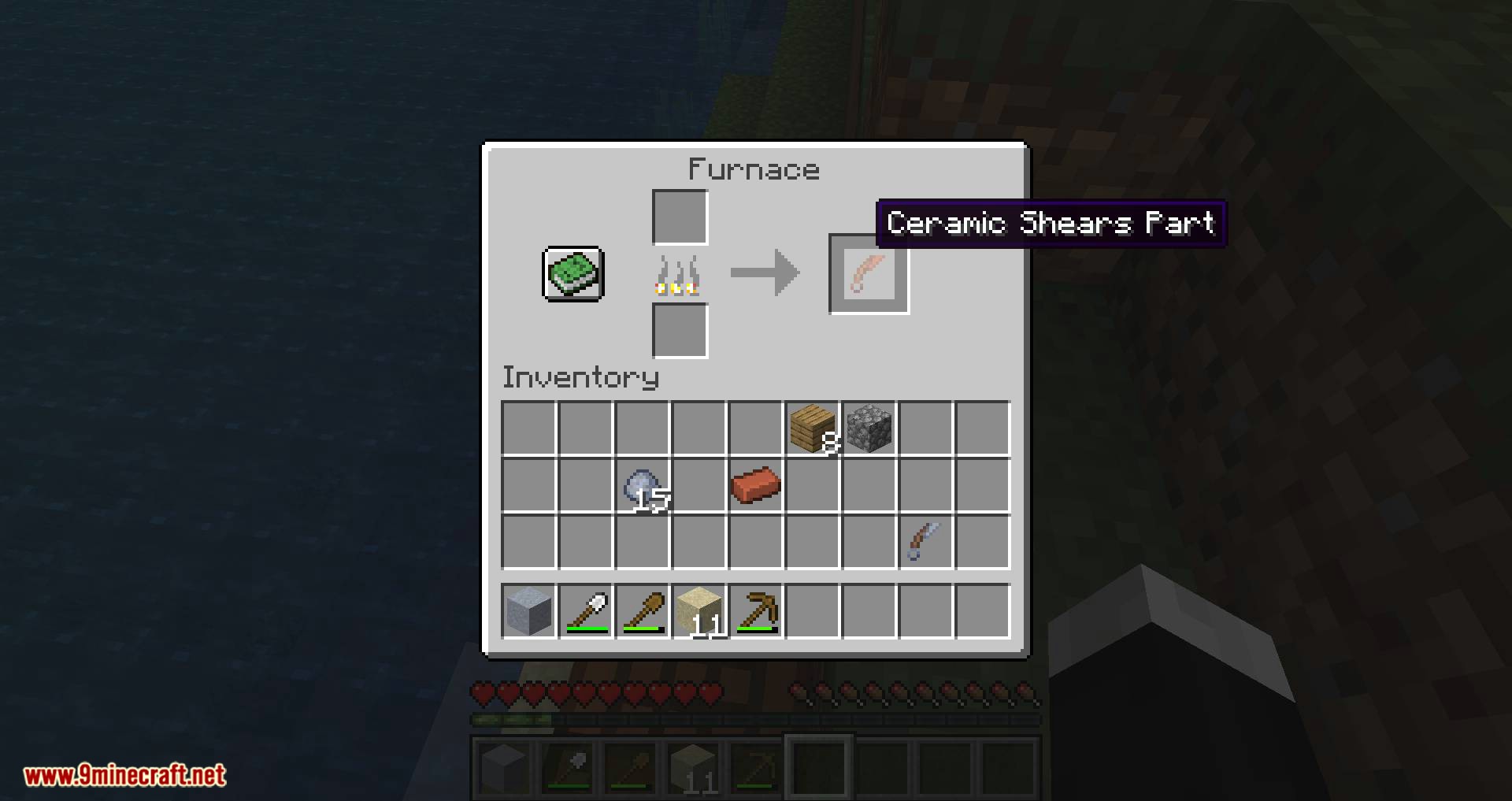 Ceramic Shears mod for minecraft 05