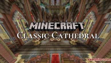 classic cathedral map 1 17 1 for minecraft