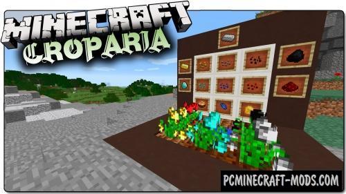 Croparia - Farm, Weapons Mod For Minecraft 1.17.1, 1.12.2