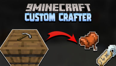 custom crafter data pack 1 17 1 recipes crafting