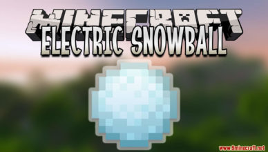 electric snowball data pack 1 17 1 1 17 powerful snowball and sword