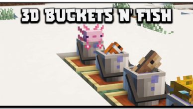 findreks 3d buckets and fish resource pack 1 17 1 1 16 5