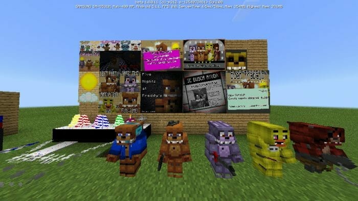 Five Nights At Freddys Pack v1.4 for Minecraft 1.18