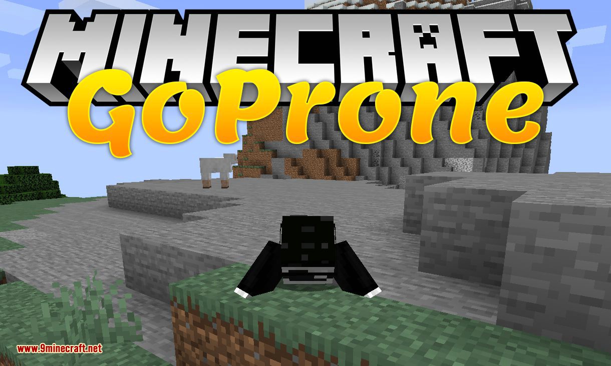 GoProne mod for minecraft logo