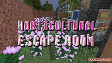 horticultural escape room map 1 17 1 for minecraft